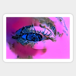 Squinting Eye of Seacrest Sticker